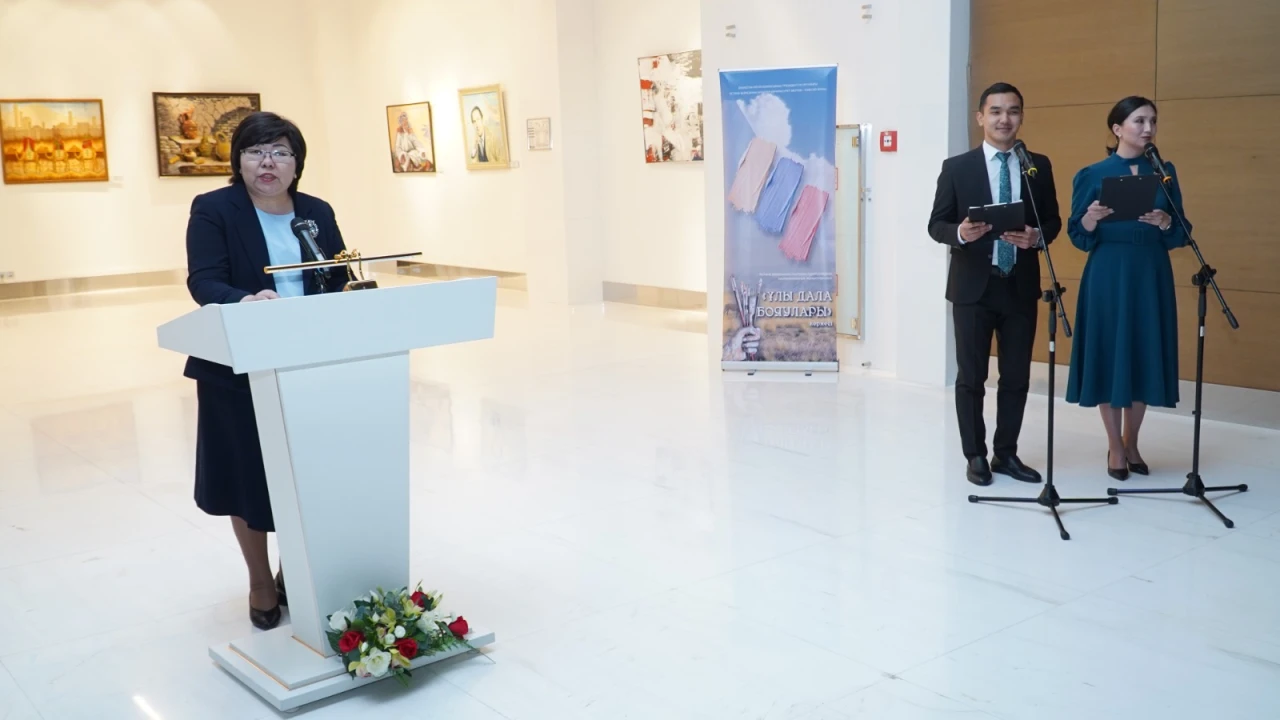 В ПРЕЗИДЕНТСКОМ ЦЕНТРЕ РК ОТКРЫЛАСЬ ВЫСТАВКА «КРАСКИ ВЕЛИКОЙ СТЕПИ»